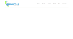Desktop Screenshot of procuretools.com