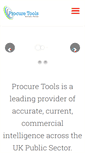 Mobile Screenshot of procuretools.com